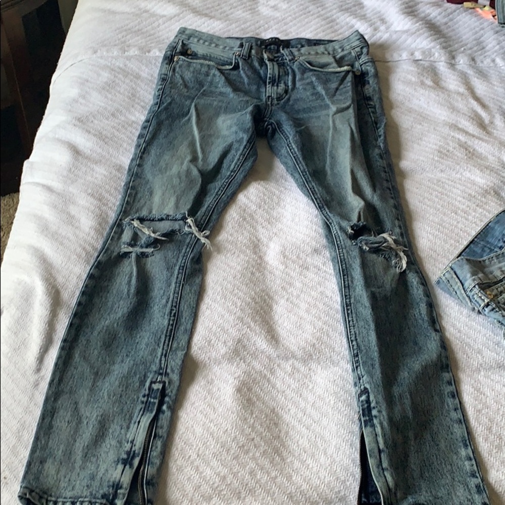 Men’s Pacsun  stacked skinny 28x30 jeans